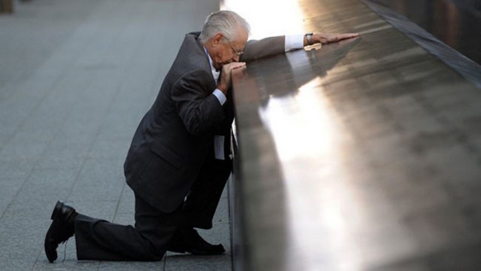  Robert Peraza, who lost his son, mourns 10 years after the 9/11 terror attacks [2011] Source: New York Post