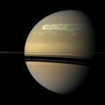 A huge storm in Saturn's Northern hemisphere